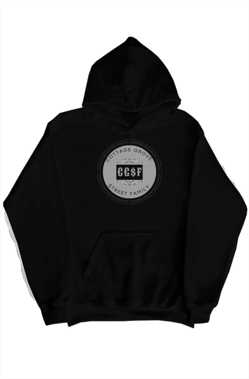 CG$F Grey Logo Hoodie 