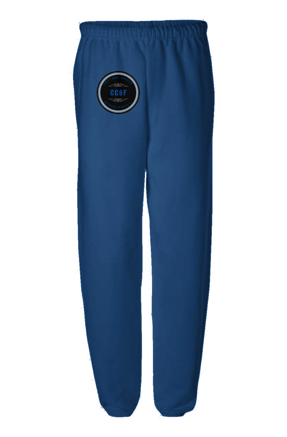 Black and Blue Logo NuBlend Sweatpants