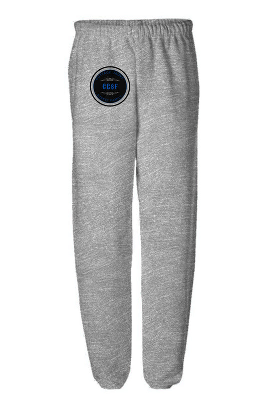 Black and Blue Logo NuBlend Sweatpants