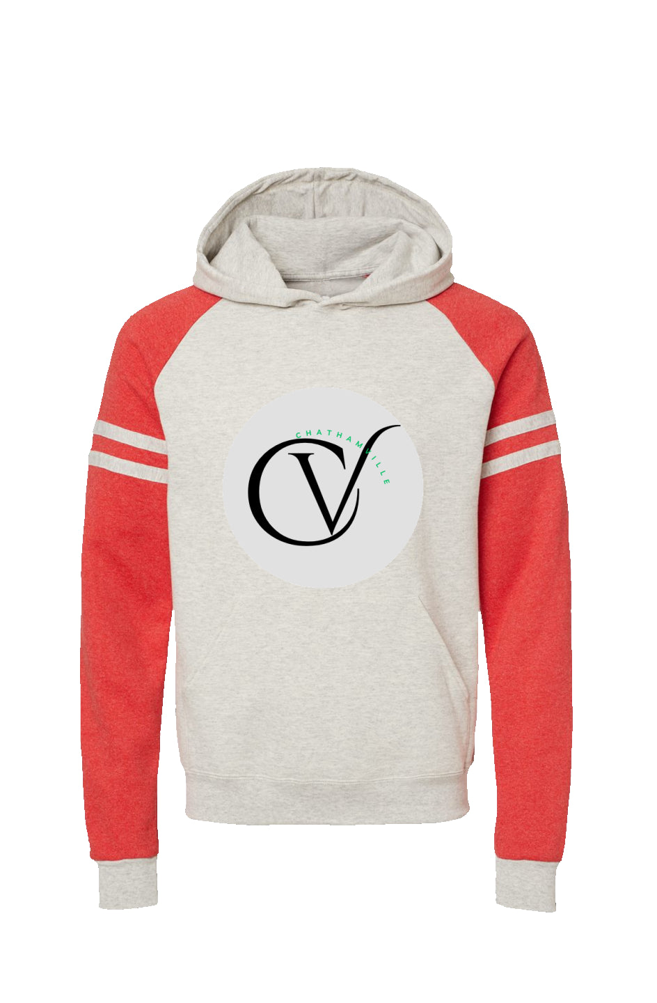 Chathamville Varsity Colorblocked Raglan Hoodie