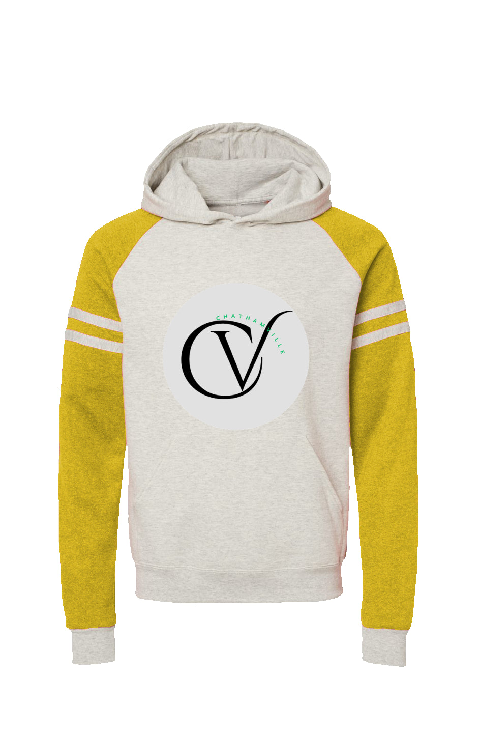 Chathamville Varsity Colorblocked Raglan Hoodie